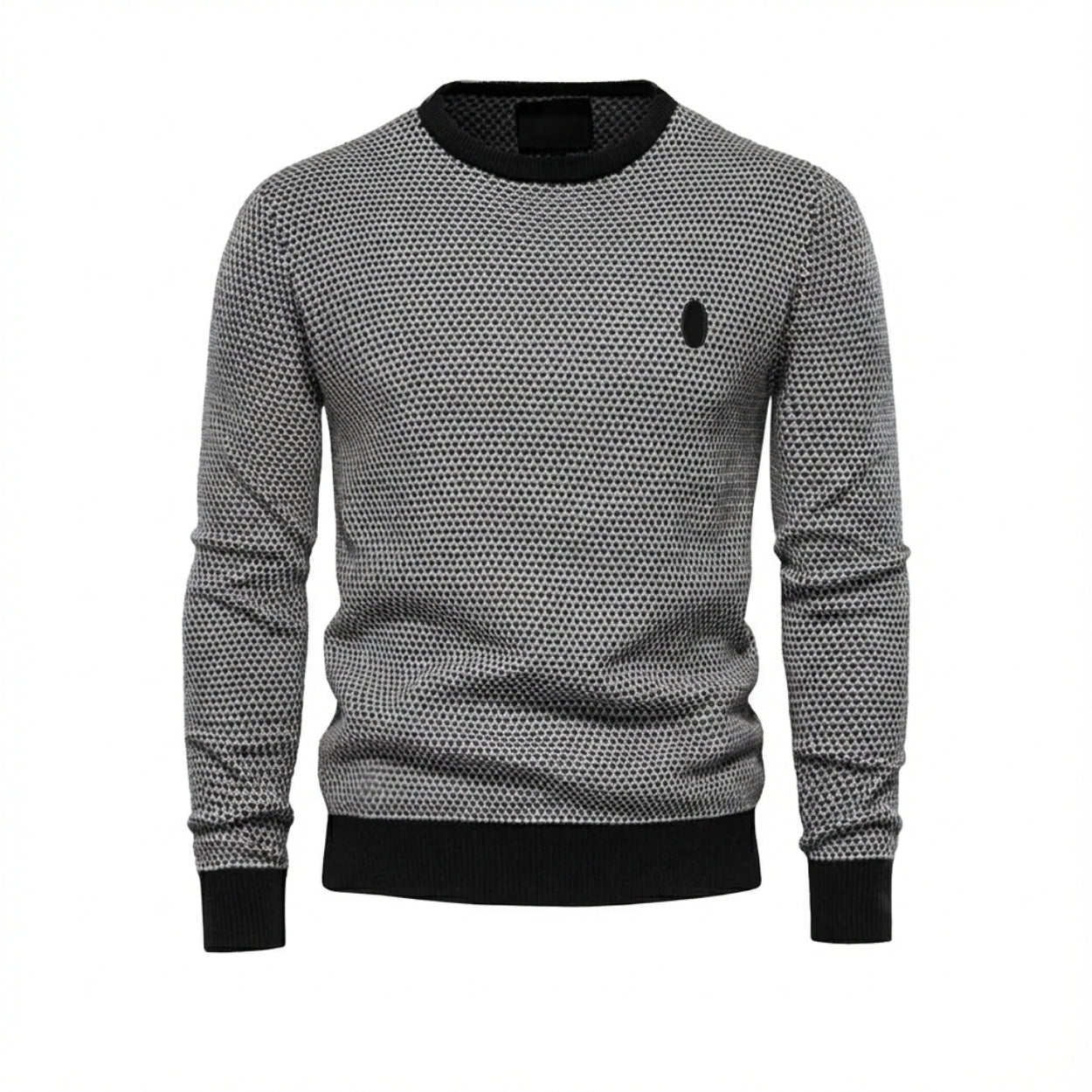 Signature-Trui Met Wafelstructuur (Winteruitverkoop)