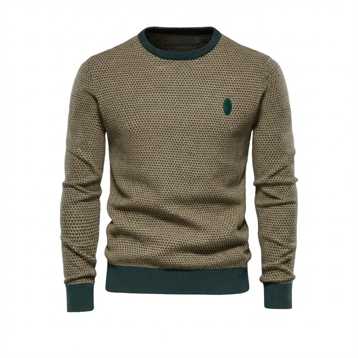 Signature-Trui Met Wafelstructuur (Winteruitverkoop)